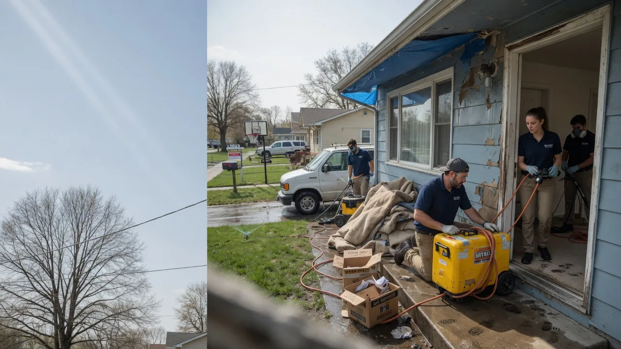Basement Flood Cleanup in Sulligent, AL near me